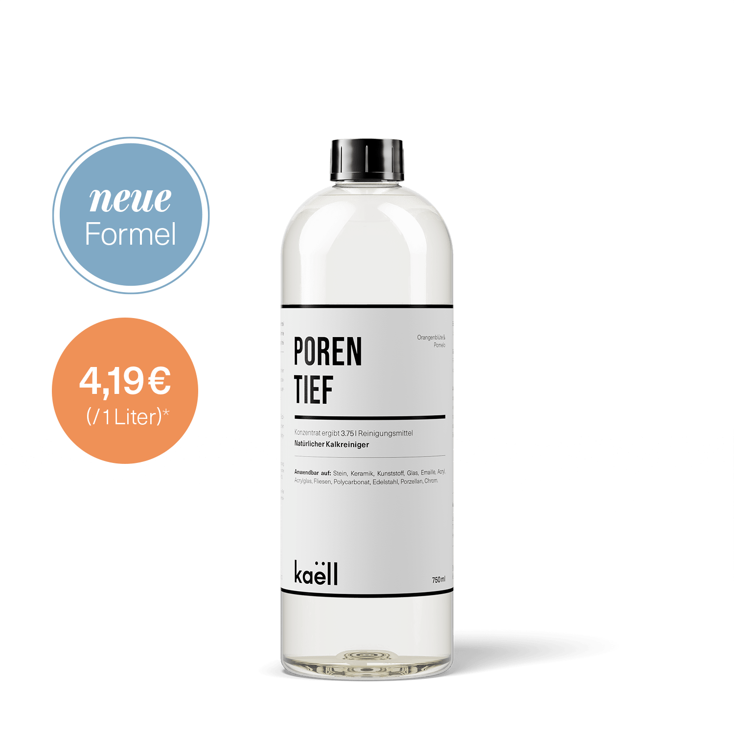 Natürlicher Kalkreiniger