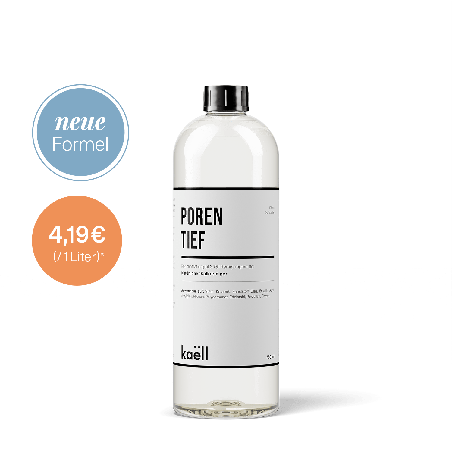 Natürlicher Kalkreiniger