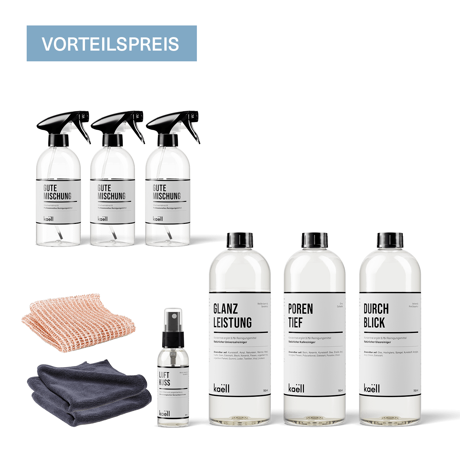 Reiniger Komplett Set
