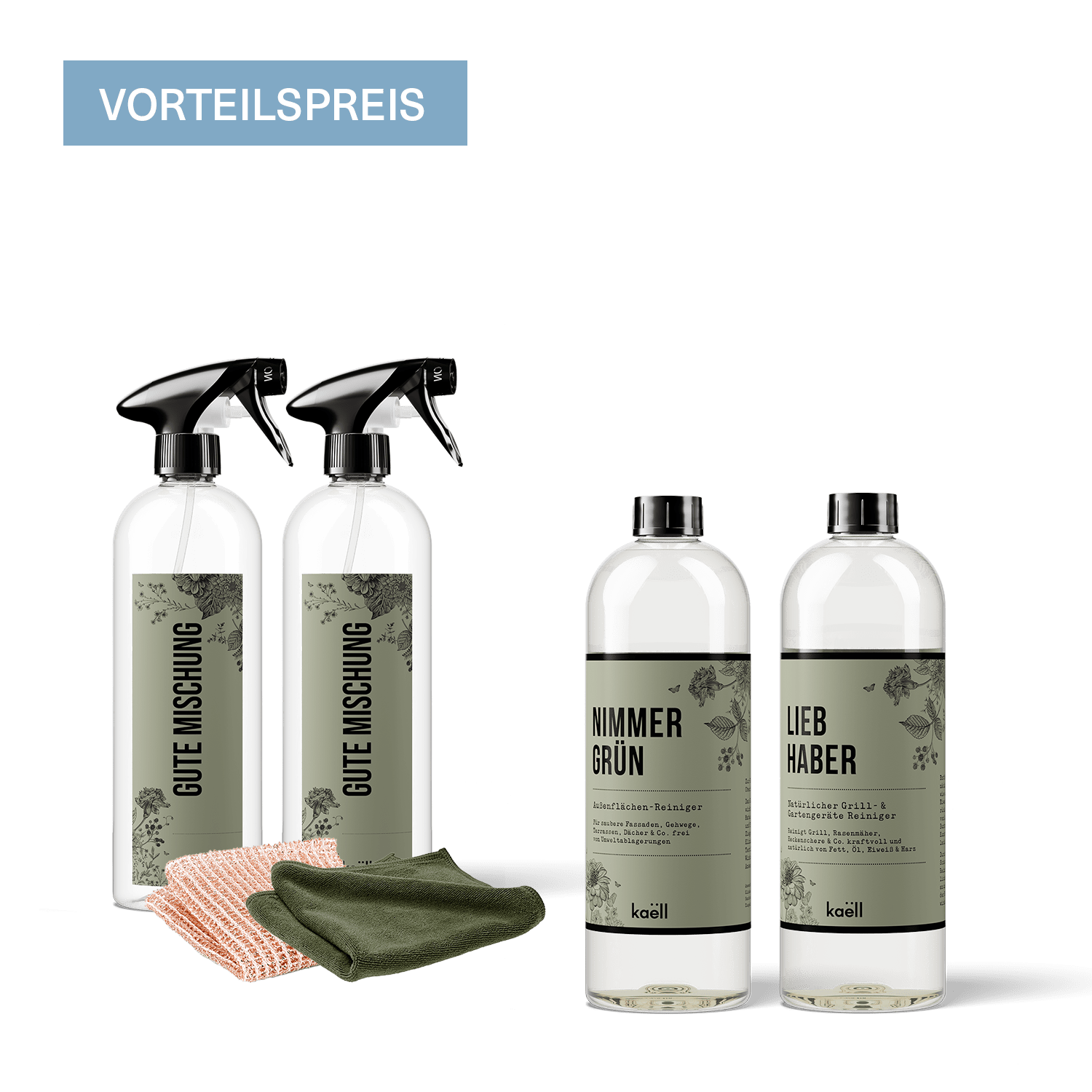 Outdoor-Reiniger Set