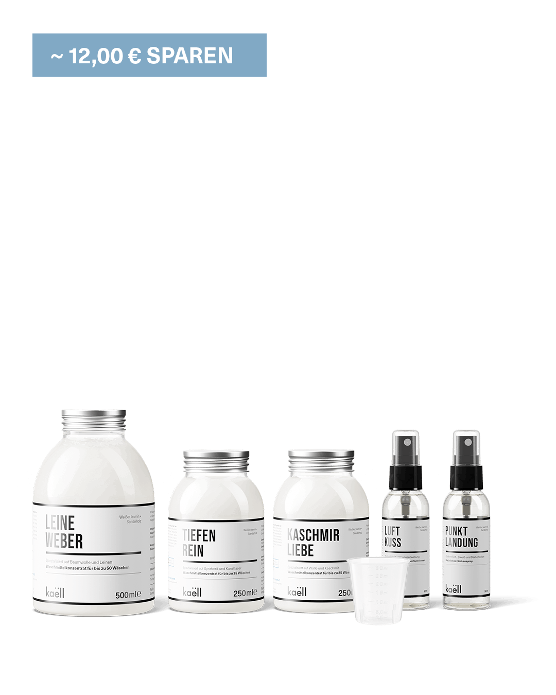 Wäsche Pflege & Duft Set Komplett