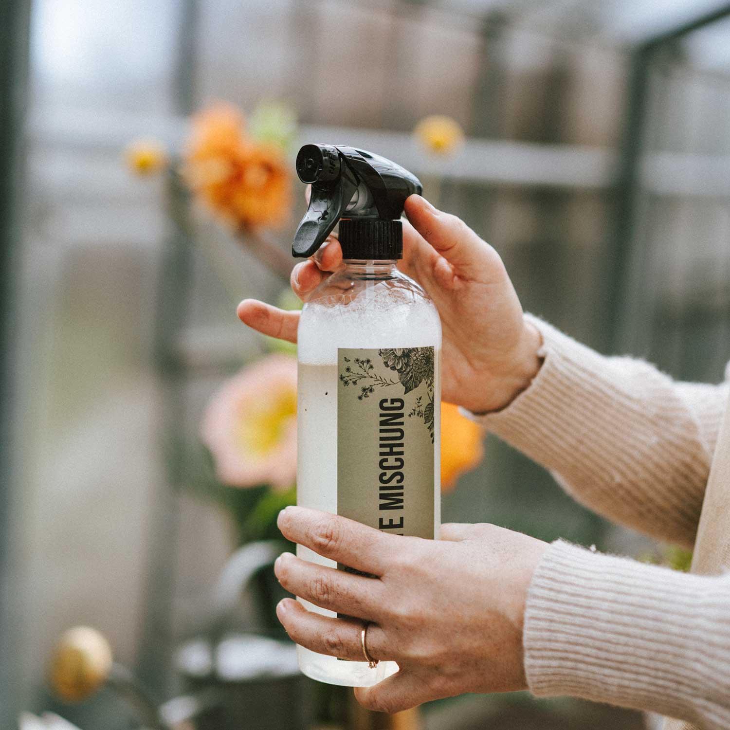 Mischflasche Outdoor-Reiniger
