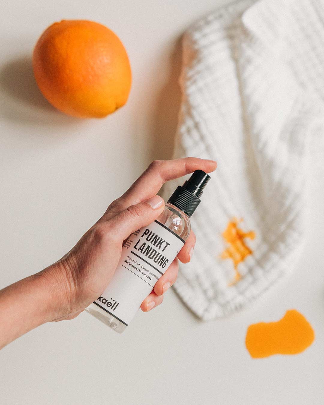 Natürliches Fleckenspray