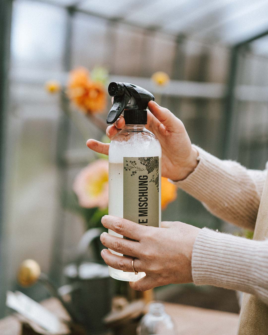 Mischflasche Outdoor-Reiniger