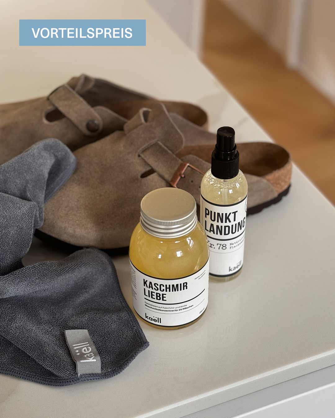 Veloursleder Pflege Set