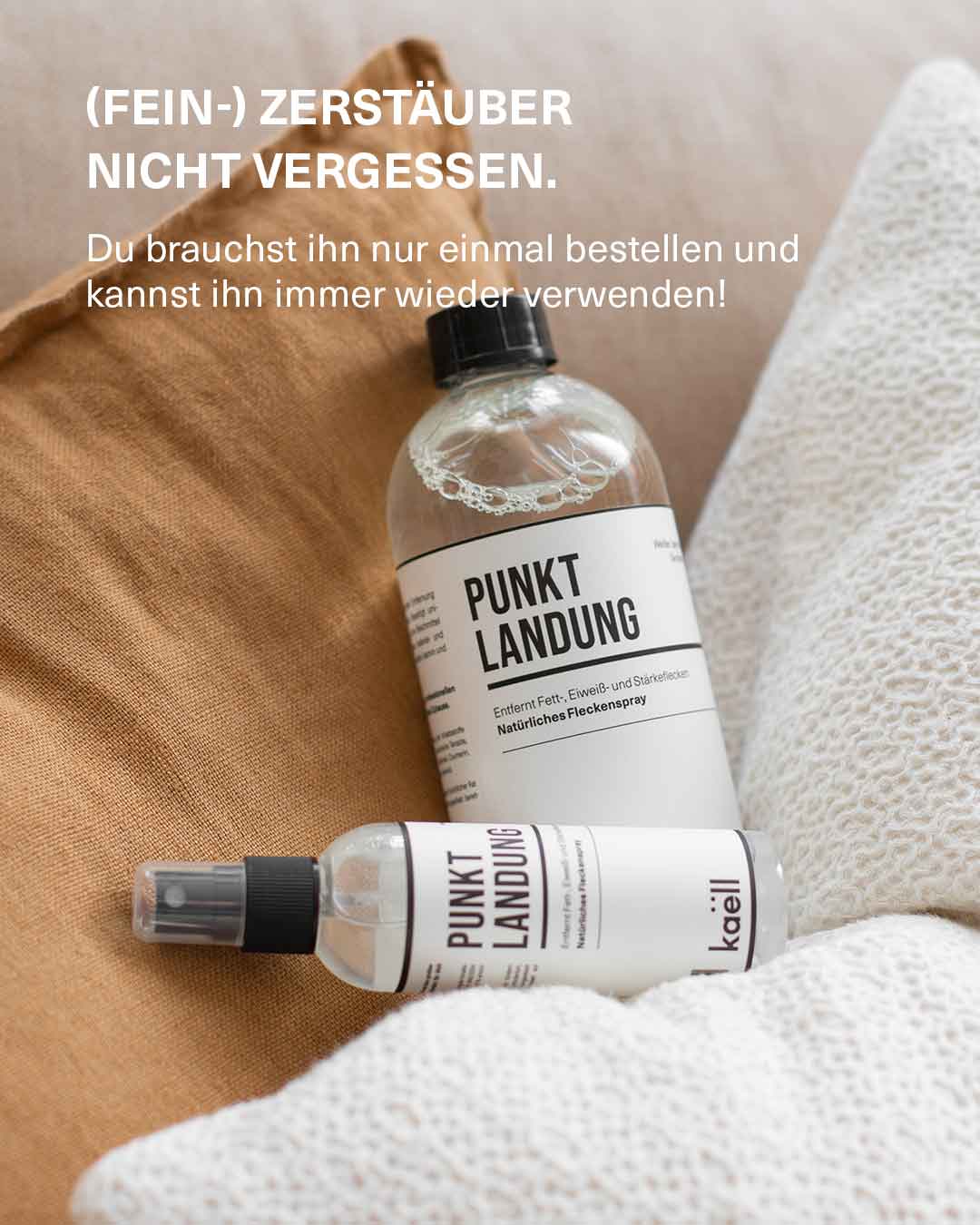 Natürliches Fleckenspray
